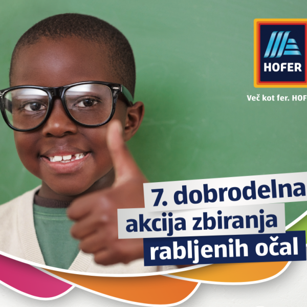 Zbiramo stara očala za tiste, ki jih potrebujejo
